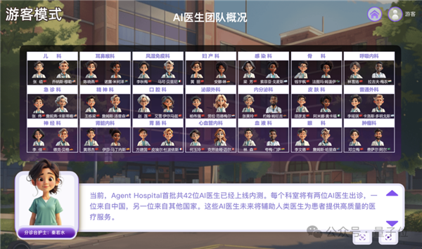 百家樂：清華AI毉院上線！42位AI毉生 能看300多種病